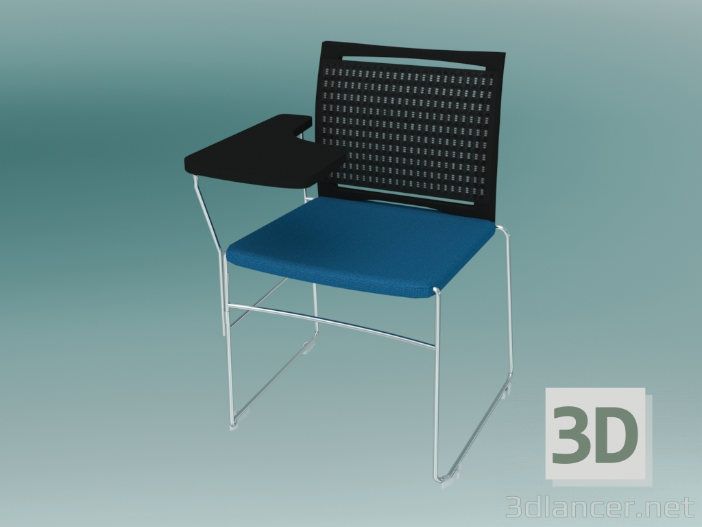 3d model Visitor Chair (575V B) - preview
