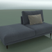 3d model Double sofa Alfinosa with half back (2000 x 1000 x 730, 200AL-100-PL / W) - preview