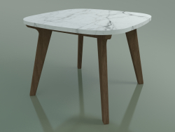 Dining table (232, Marble, Natural)