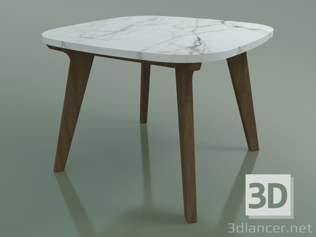3d model Dining table (232, Marble, Natural) - preview