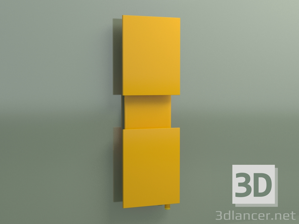 modèle 3D Radiateur M'ama (1700х550, jaune melon - RAL 1028) - preview