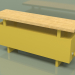 3d модель Конвектор - Aura Bench (280х1000х236, RAL 1012) – превью