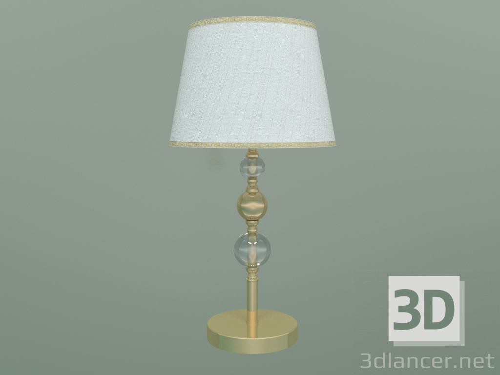 3d модель Настольная лампа Sortino 01071-1 (золото) – превью
