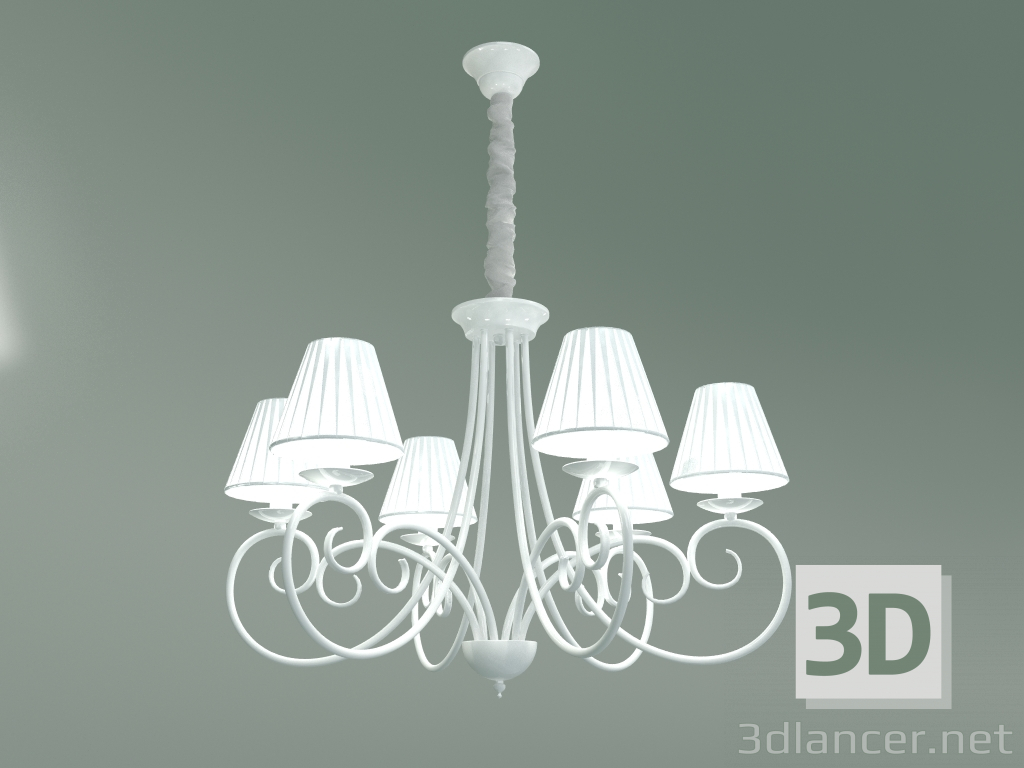 3d model Hanging chandelier 280-6 - preview