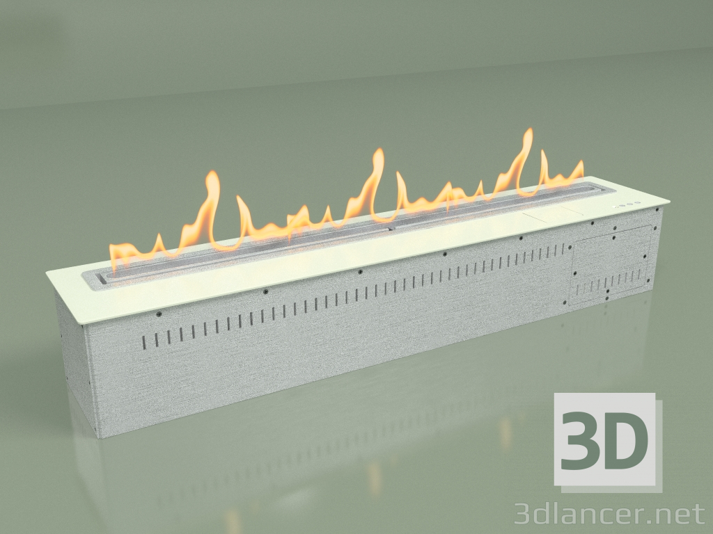 modèle 3D Biocheminée automatique Andalle 1000 (argent) - preview