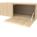 3d model Hanging shelf ST 06 (open door) (2 doors, 800x315x250, wood white) - preview