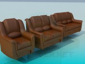 Sofa with chair