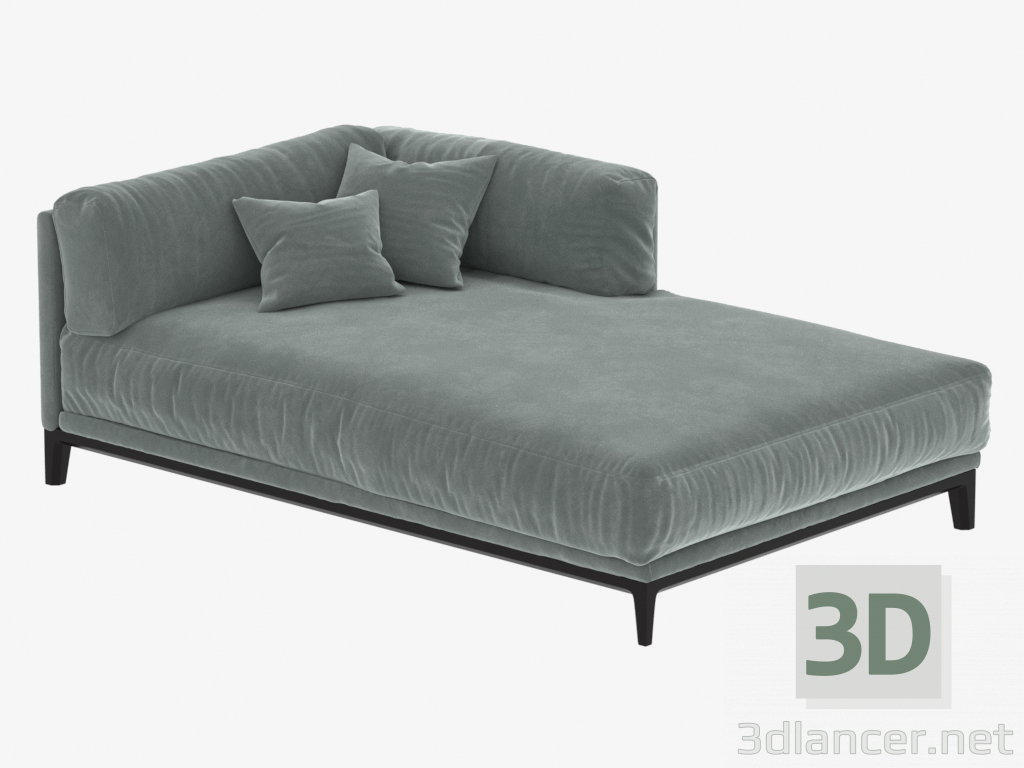 3d модель Модуль козеткі дивана CASE 1240x1950мм (арт.911-912) – превью
