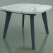 modello 3D Tavolo da pranzo (232, marmo, blu) - anteprima
