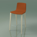 3d model Bar chair 5902 (4 wooden legs, upholstered, white birch) - preview
