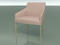 Armchair 2702 (with fabric upholstery, Bleached oak)