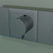 3d model Shower faucet, 2 outlets (45712330) - preview