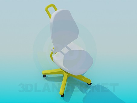 modelo 3D Silla de ruedas - escuchar modelo 3D Silla de ruedas - escuchar