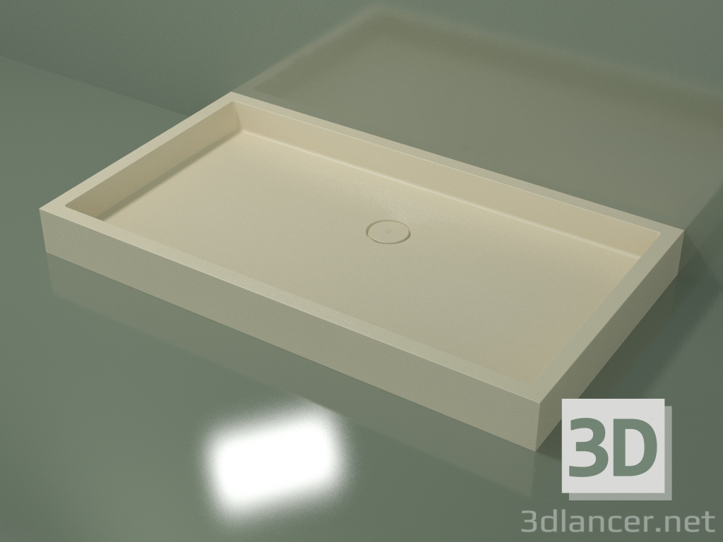 3D modeli Duş teknesi Alto (30UA0133, Bone C39, 160x90 cm) - önizleme