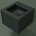 3D modeli Çekmeceli lavabo (06UC22401, Deep Nocturne C38, L 48, P 50, H 36 cm) - önizleme