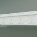 3d model Plaster cornice with ornament KV004 - preview