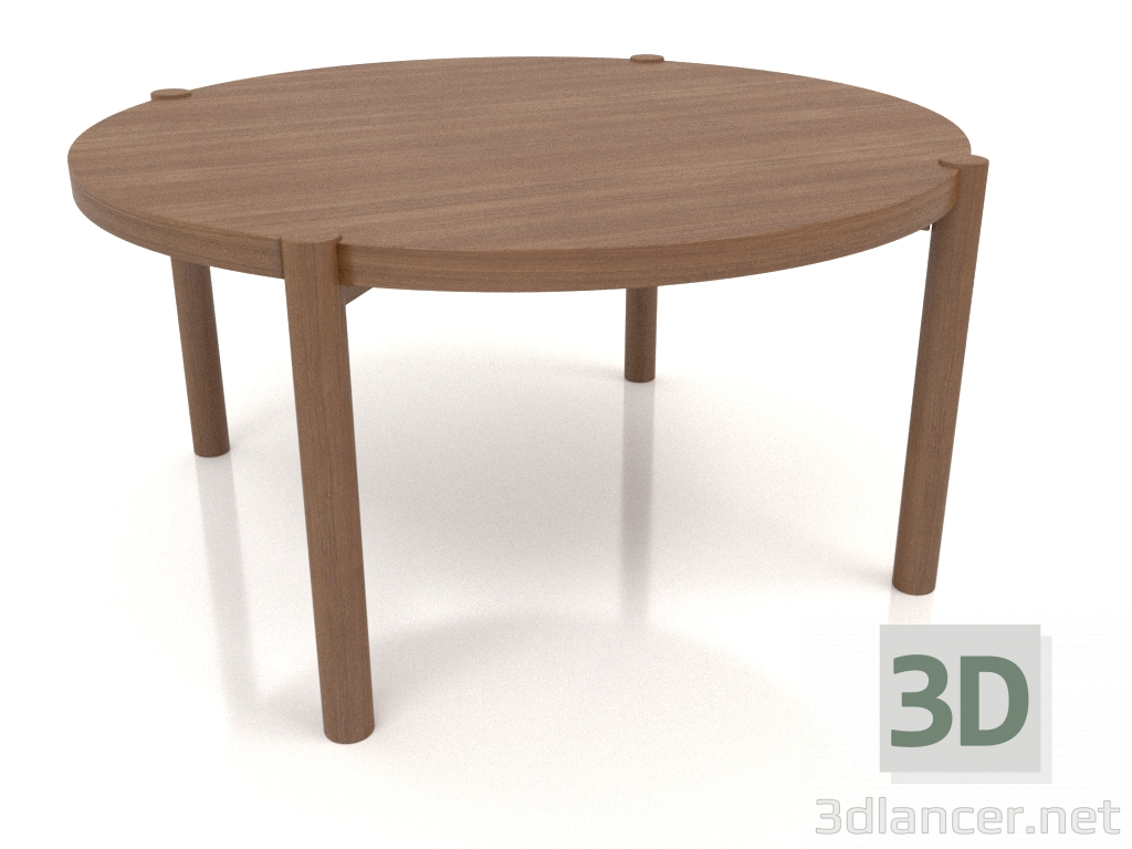 3d модель Стол журнальный JT 053 (прямой торец) (D=790x400, wood brown light) – превью