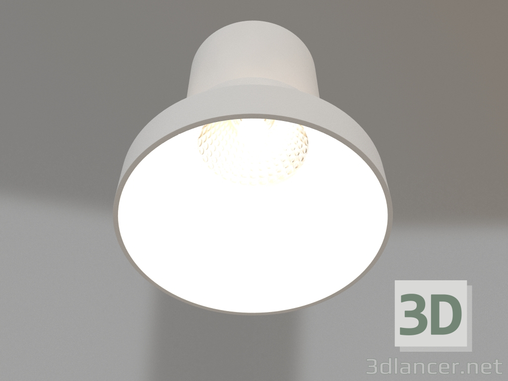 modèle 3D Lampe MS-VOLCANO-BUILT-R65-6W Day4000 (WH, 38 deg, 230V) - preview