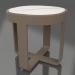modello 3D Tavolino rotondo Ø42 (DEKTON Aura, Bronzo) - anteprima