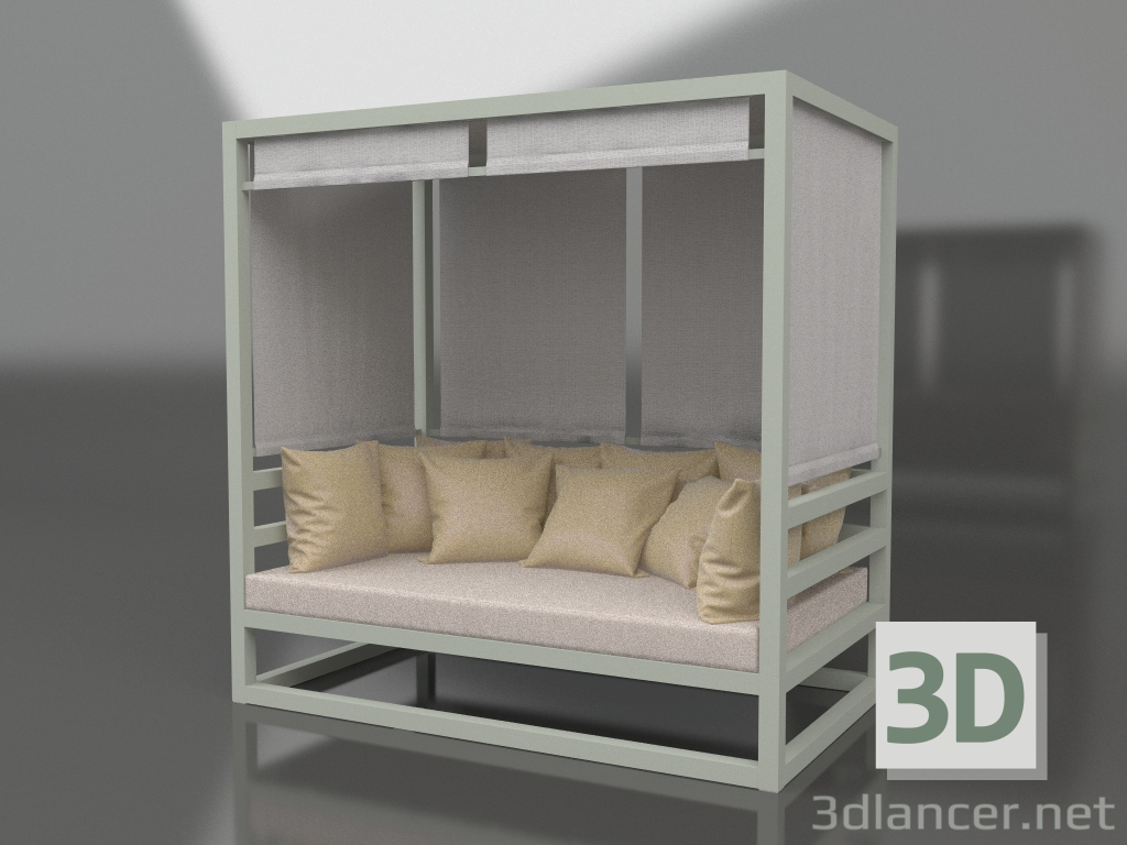 3d model Sofa (Cement gray) - preview