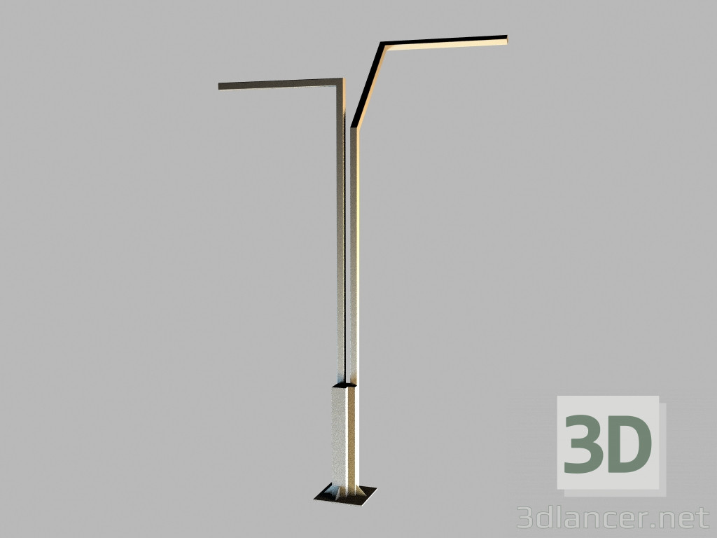 3D modeli Dış lamba 4535 - önizleme
