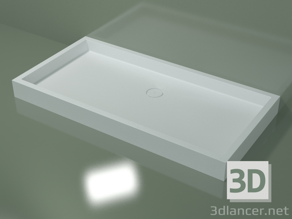 3D modeli Duş teknesi Alto (30UA0134, Glacier White C01, 180x90 cm) - önizleme