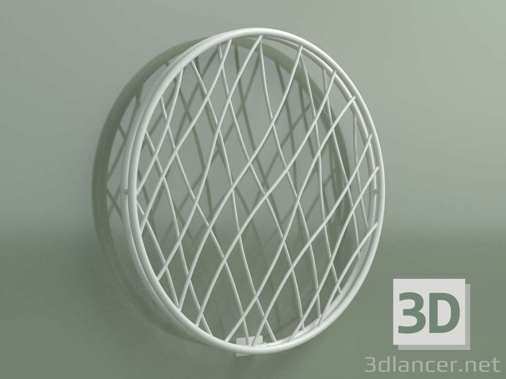 3D modeli Radyatör Medusa (1415x1415, Standart beyaz) - önizleme