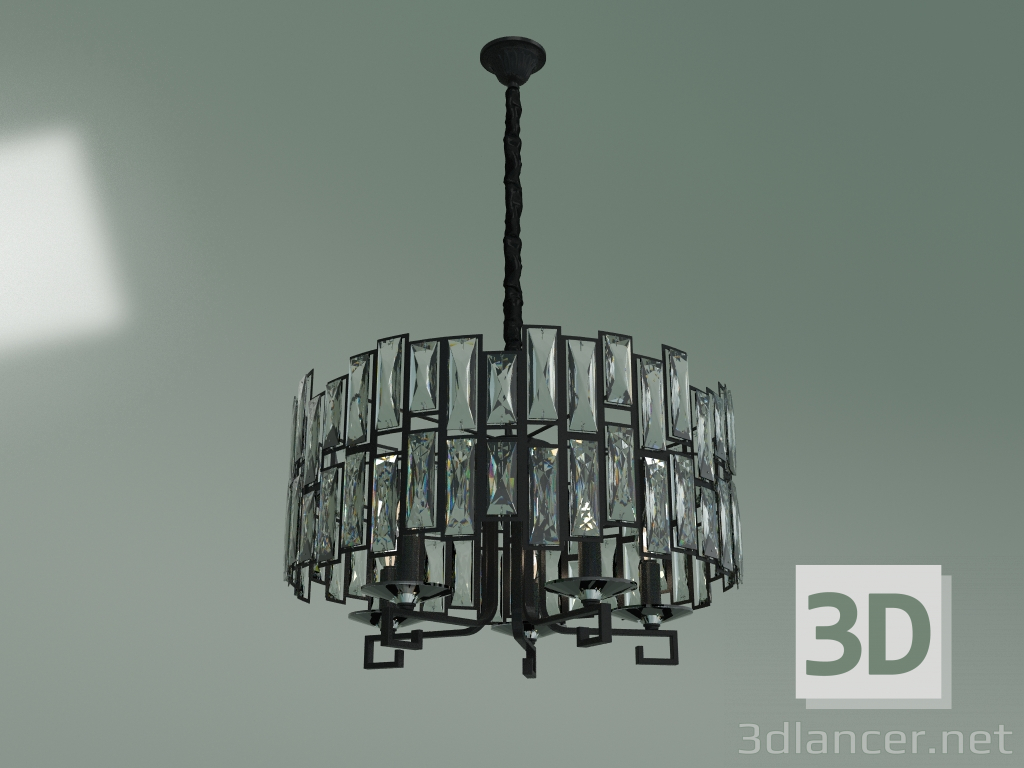 3d model Pendant chandelier 275-5 (Strotskis) - preview