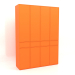 3d model Armario MW 03 pintura (2000x580x2800, naranja brillante luminoso) - vista previa