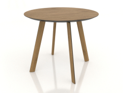 Tavolo da pranzo BRASKO 900x900x750 mm (rovere naturale)