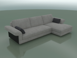 Penhasco angular para sofá (3430 x 1710 x 760, 343CL-171-CL)