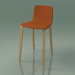 3D modeli Bar sandalyesi 5902 (4 ahşap ayak, döşemeli, meşe) - önizleme