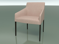 Armchair 2702 (with fabric upholstery, Wenge)