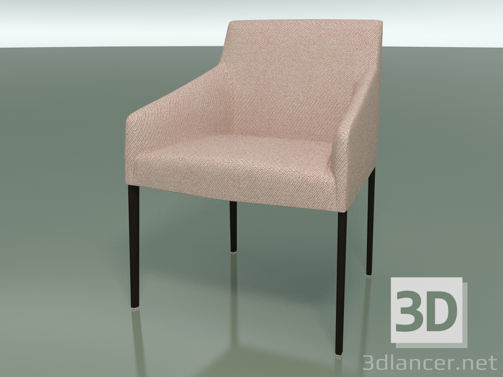 3D Modell Sessel 2702 (mit Stoffbezug, Wenge) - Vorschau