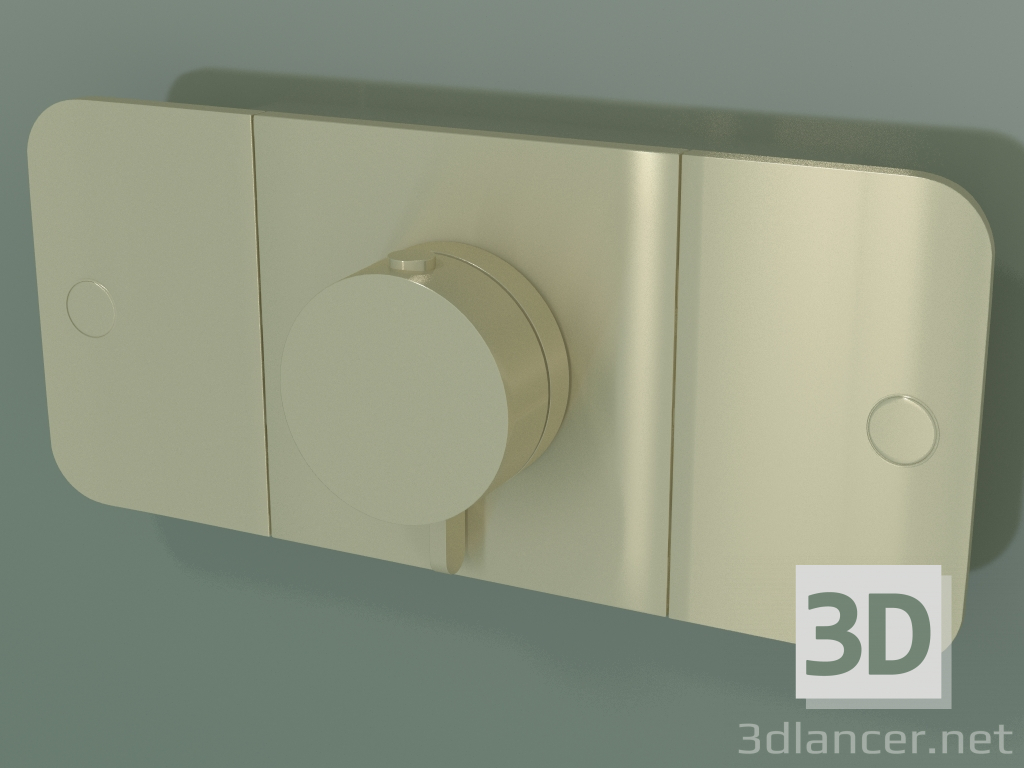 3D modeli Duş bataryası, 2 çıkış (45712990) - önizleme
