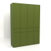 3d модель Шкаф MW 03 paint (2000х580х2800, green) – превью