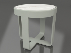 Round coffee table Ø42 (DEKTON Aura, Cement gray)