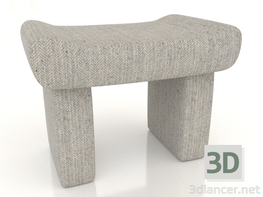 3d model Stool LAMAR - preview 3d model Stool LAMAR - preview