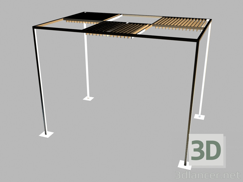 3D Modell Externe Lampe 4550 - Vorschau