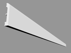 प्लिंथ (कॉर्निस) डीएक्स 183-2300 - कैस्केड (230 x 7.5 x 1.3 सेमी)