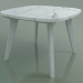 3d model Dining table (232, Marble, White) - preview