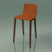 3D modeli Bar sandalyesi 5902 (4 ahşap ayak, döşemeli, ceviz) - önizleme