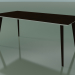 modèle 3D Table rectangulaire 3505 (H 74 - 180x90 cm, M02, Wengé, option 2) - preview