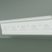modello 3D Cornicione in gesso con ornamento KV026 - anteprima