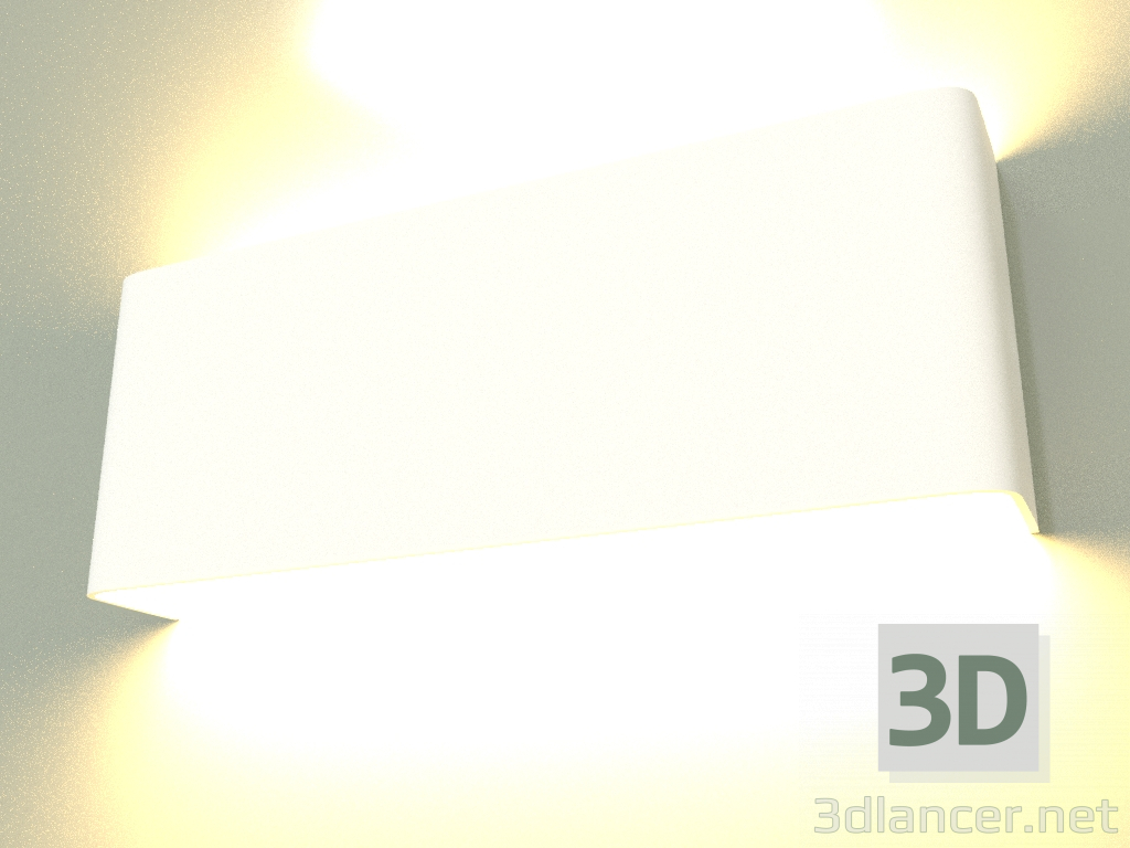 modello 3D Lampada da parete A065S 8W SWH - anteprima