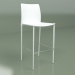 modèle 3D Chaise semi-bar Grand Blanc - preview