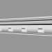 modèle 3D Corniche C1017 - preview