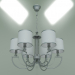 3d model Pendant chandelier Licata 60099-6 (silver) - preview