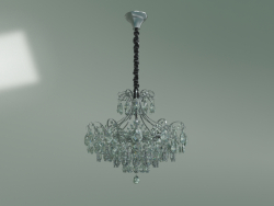 Hanging chandelier 10080-6 (chrome-clear crystal Strotskis)