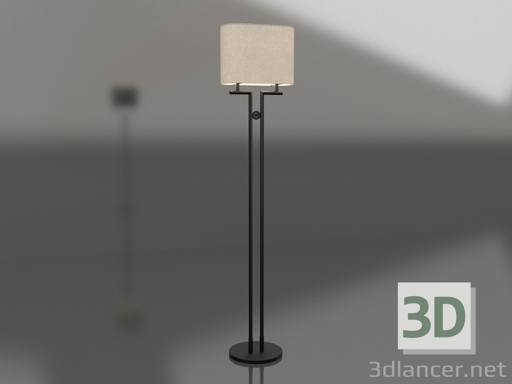 3D modeli Zemin lambası (S589) - önizleme